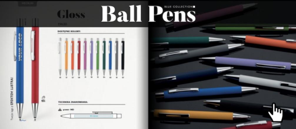 ball pens - Długopisy z grawerem