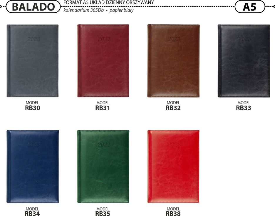 balado - Kalendarze książkowe 2023